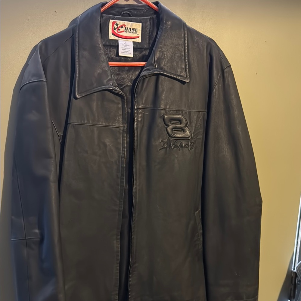 Chase Authentics Black Leather Jacket